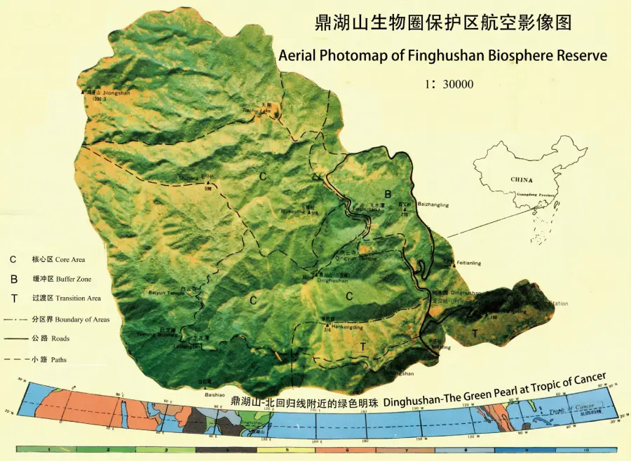 北回归线沙漠带上的绿州