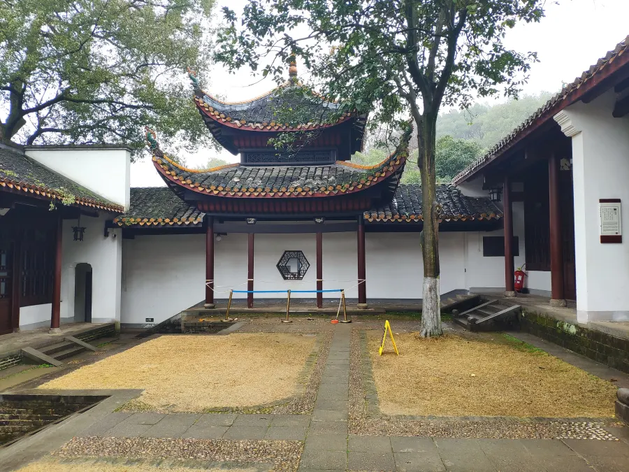 岳麓书院一景