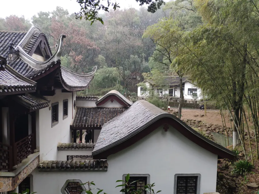 岳麓书院一景